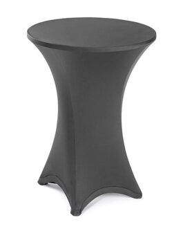 Black Cocktail Table Cover